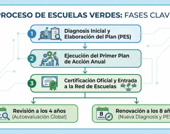 Guía del Programa Escoles Verdes en Catalunya Claves para Docentes y Directivos