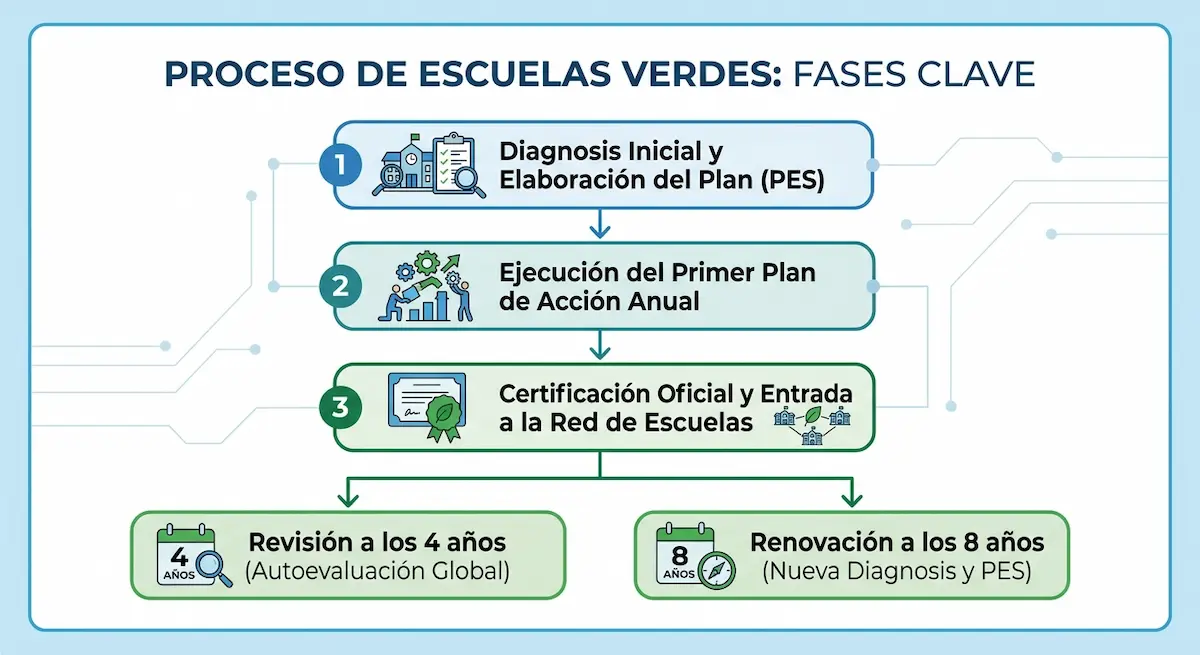 Guía del Programa Escoles Verdes en Catalunya: Claves para Docentes y Directivos